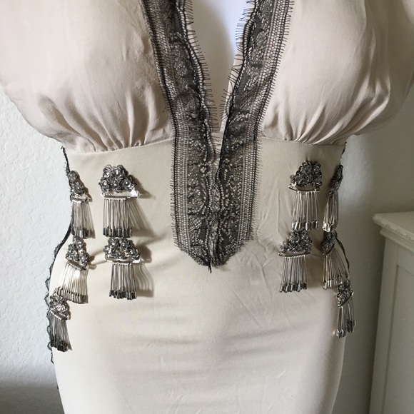 Pollini by Rifat Ozbek Safety Pin Dress - Picture 4 of 9